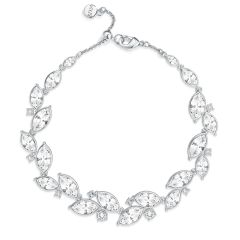 Paloma Bracelet with Swarovski Crystals Rhodium Plated