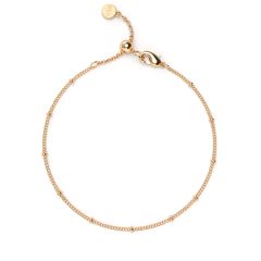 Droplet Bracelet Rose Gold Plated